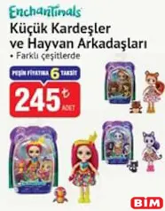 ENCHANTİMALS KÜÇÜK KARDEŞLER VE HAYVAN ARKADAŞLARI fiyat ve kampanya bilgisi
